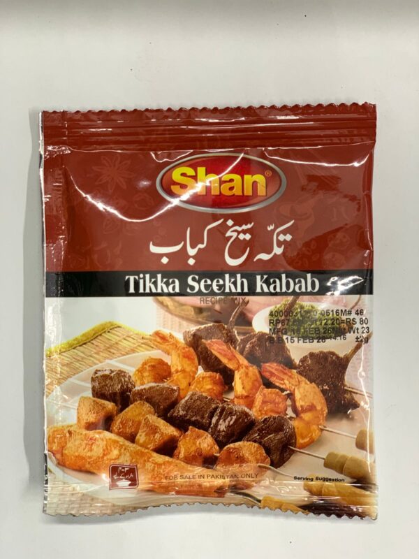 Shan Tikka Seekh Kabab Masala 25g