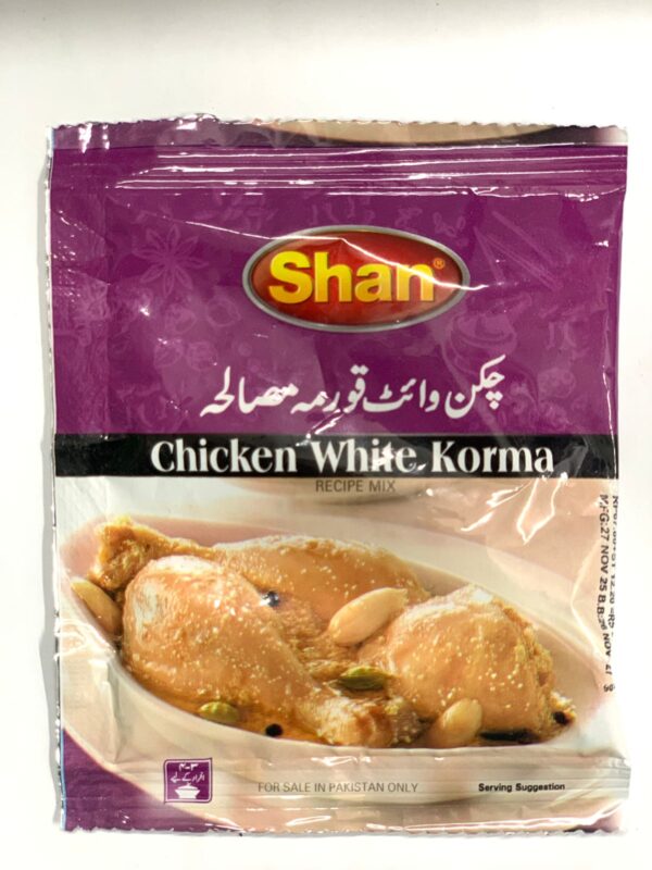 Shan Chicken White Korma Masala 25g