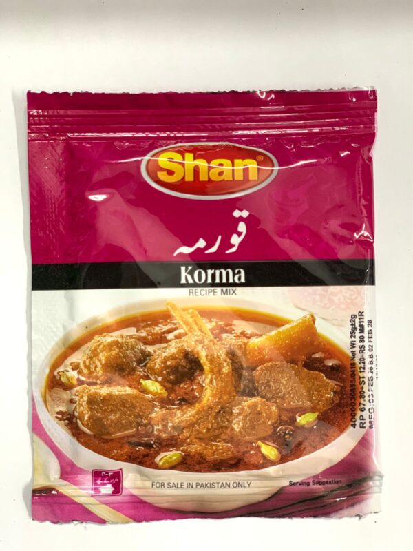 Shan Korma Masala 25g